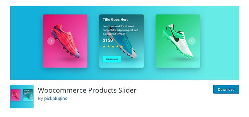 Woocommerce Products Slider