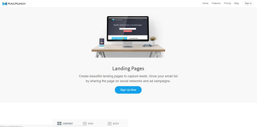 MailMunch Squeeze Pages