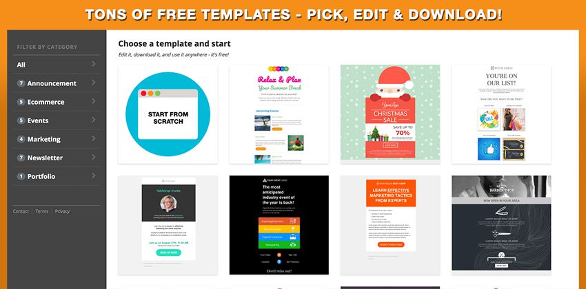 EmailMonster.io Email Editor