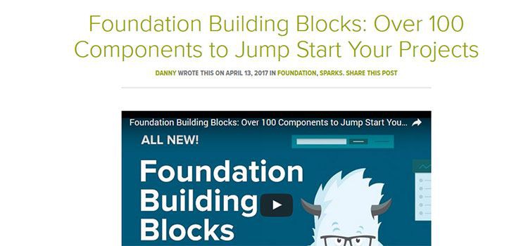 Foundation Building Blocks
