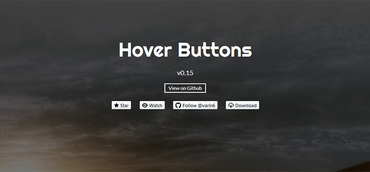 Hover Buttons