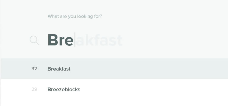 autosuggestion search ux