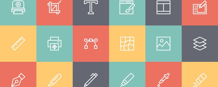 Free Line Icon Set for Designers