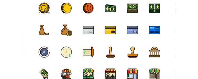 170 Retro Business icons