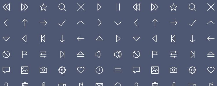 Tiny Style-Controlled Iconset