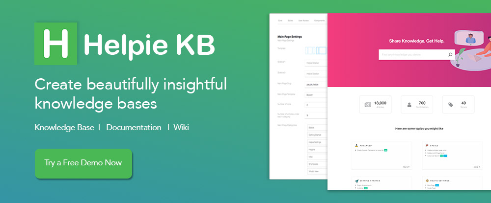 Helpie Knowledge Base Plugin