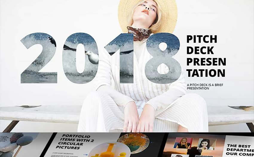 2018 Pitch Deck PowerPoint Template