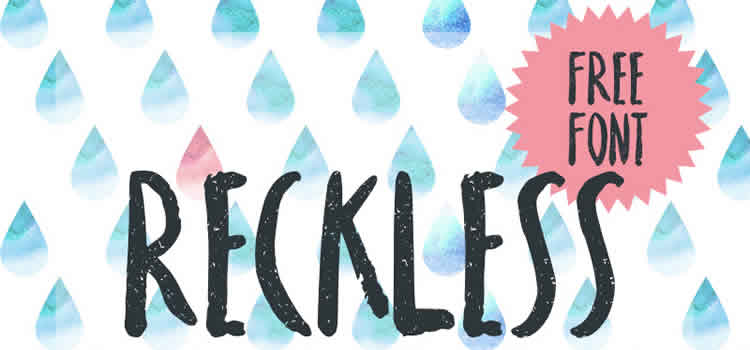 Reckless Brush Font