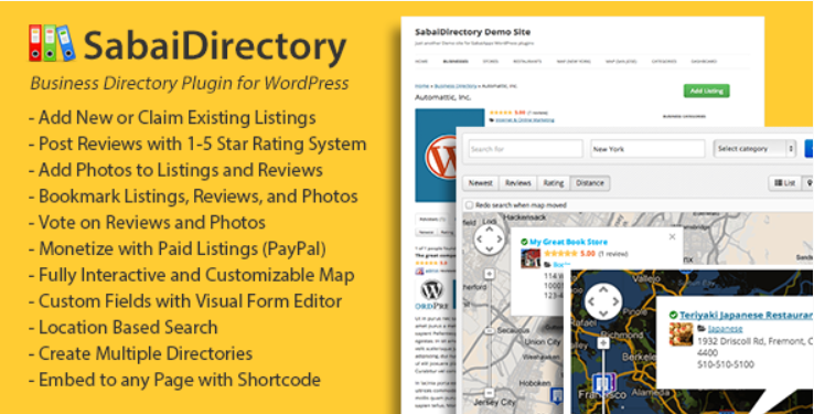 Business WordPress Directory Plugin Theme