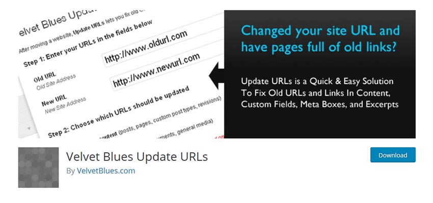 Velvet Blues Update URLS