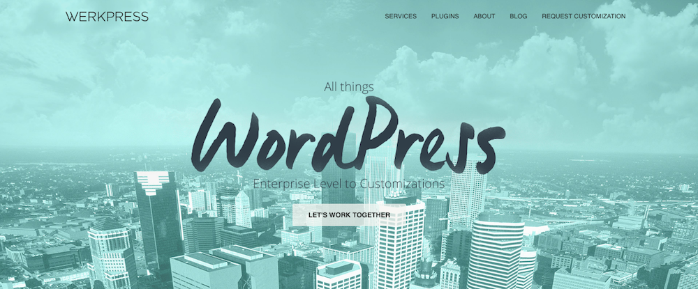 WerkPress Top WordPress Designer 2018