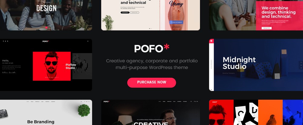 Pofo - Creative Portfolio and Blog WordPress Theme