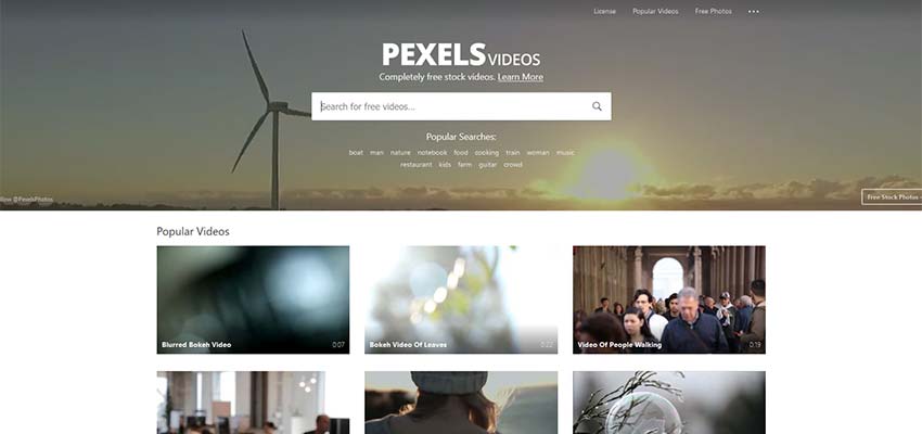 Free Stock Video Source HD 4K Pexels Videos