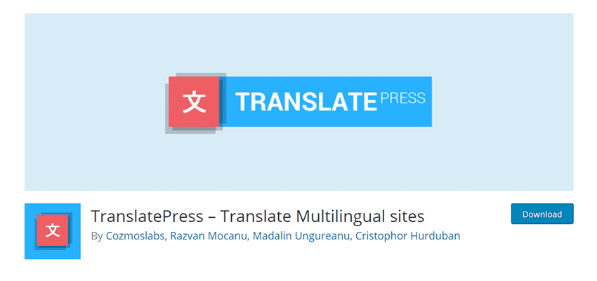 TranslatePress WordPress Plugin