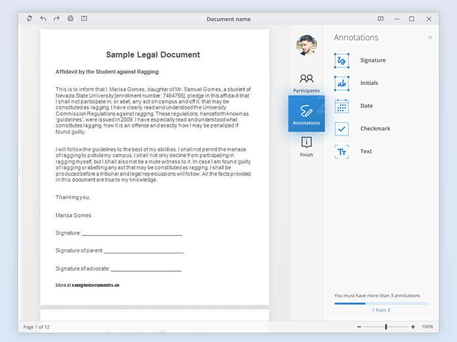 KeepSolid Sign Windows version