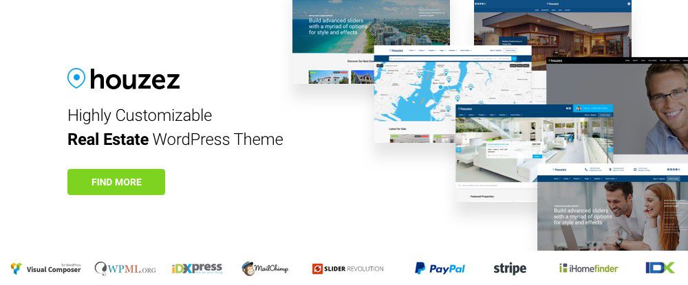 Houzez - Highly Customizable Real Estate WordPress Theme