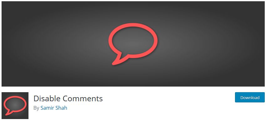 Disable Comments wordpress php