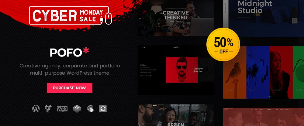 Pofo - Creative Portfolio, Blog and eCommerce WordPress Theme
