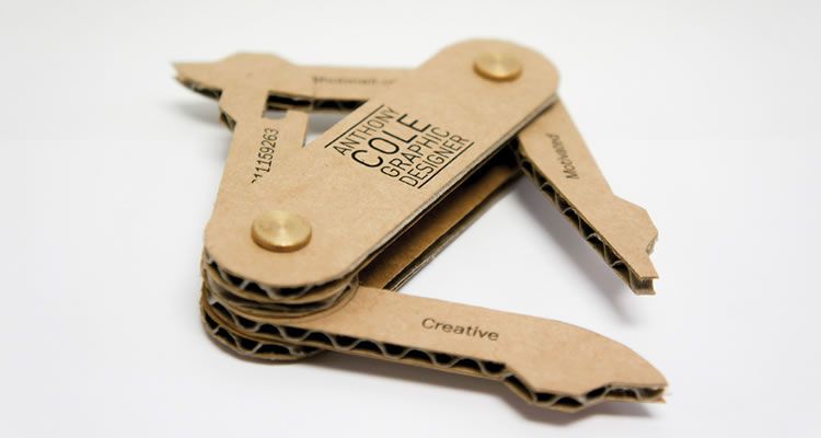 Business Army Knife Card
