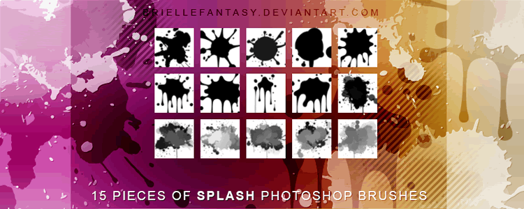 Splash Photoshop Brushes