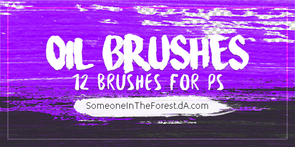 Oil Photoshop Brushes