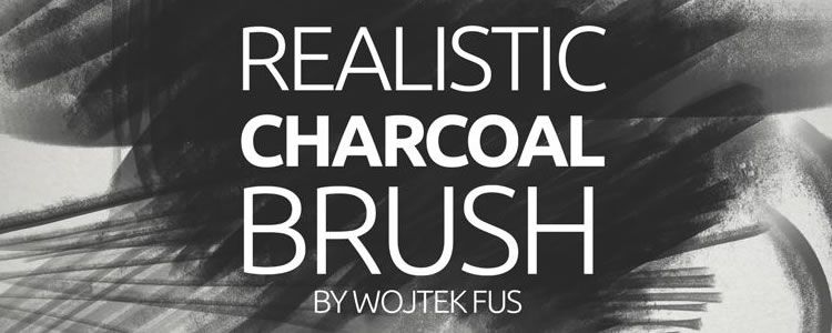 ealistic Charcoal Brush