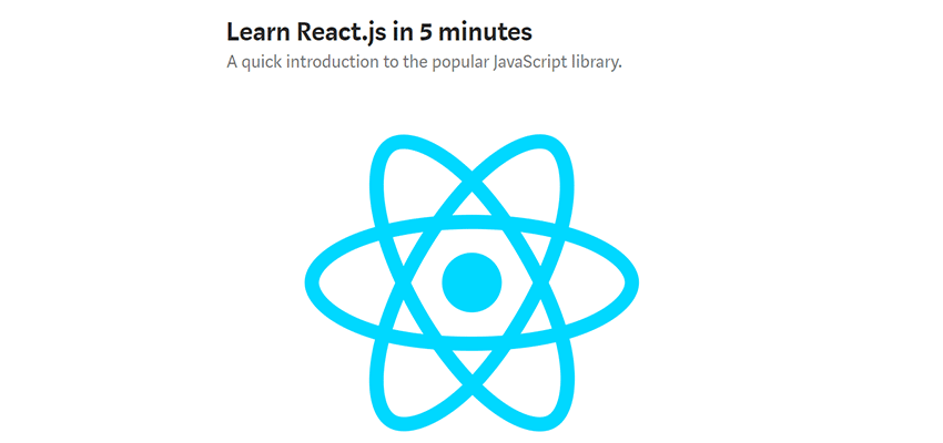 Learn React.js in 5 minutes