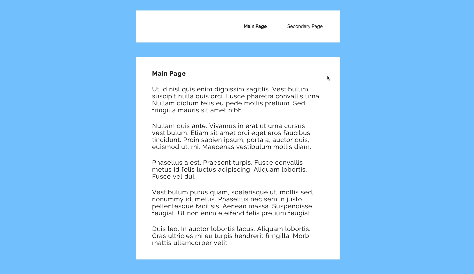 css effect design developer Page Transitions