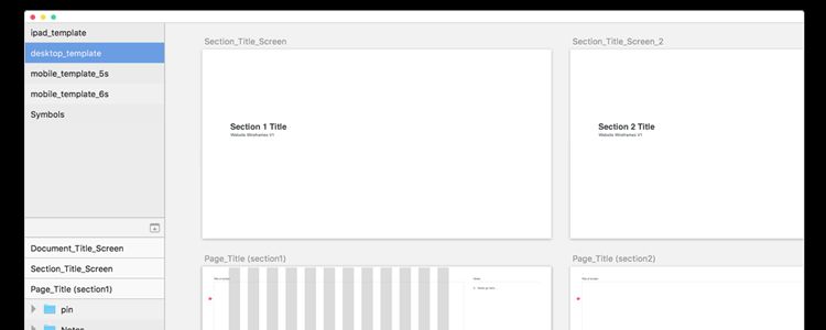 Starter Wireframe Templates