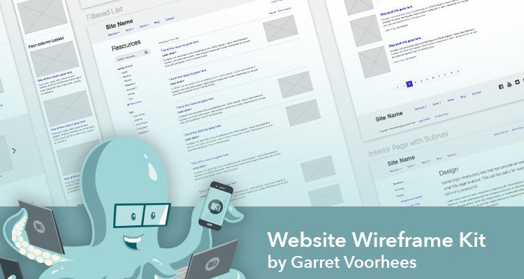 sketch web design development free wireframe kit template UI design