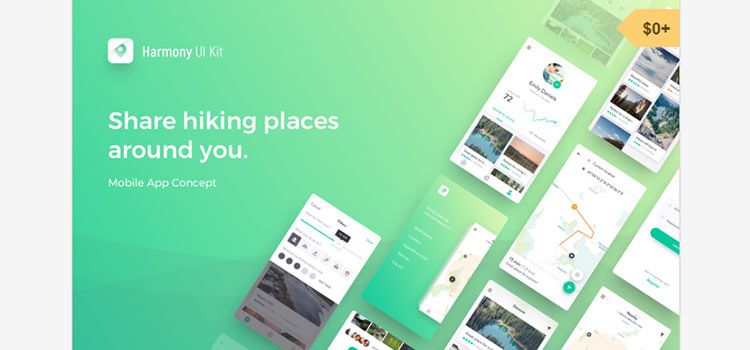 Harmony UI Kit for Sketch