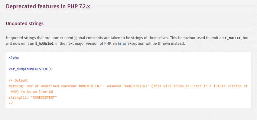 PHP Documentation