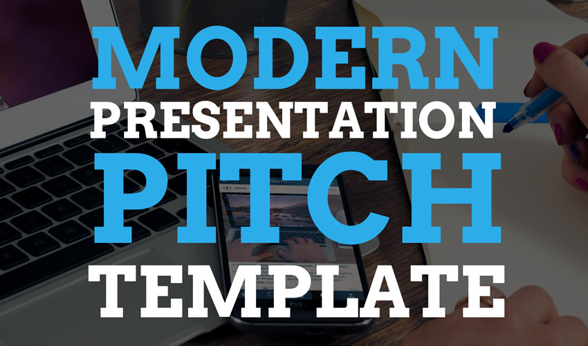 Modern Presentation Pitch google slides theme presentation template free