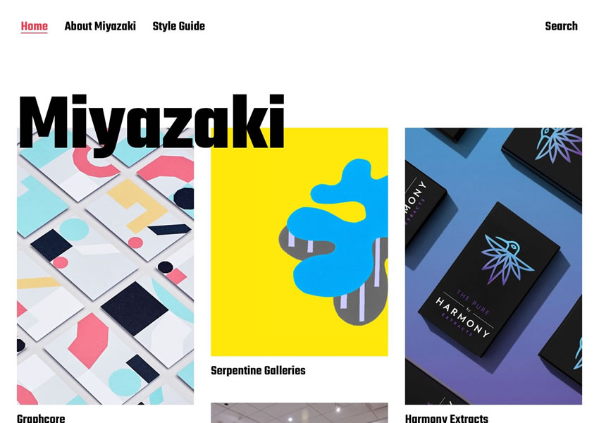 Miyazaki Stylish free wordpress theme wp responsive creative designer agency portfolio camera