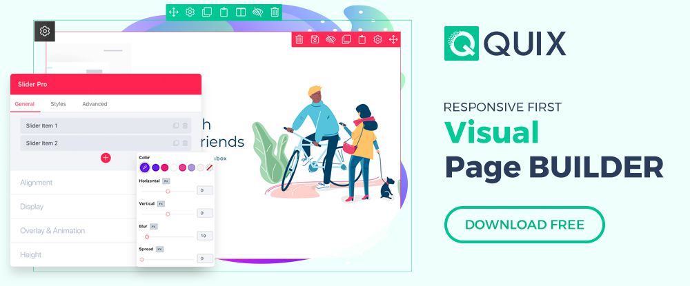 Quix - Joomla Page Builder