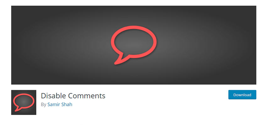Disable Comments