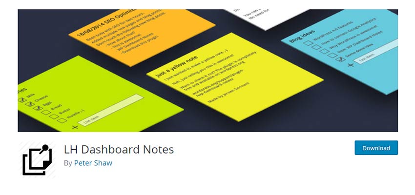 LH Dashboard Notes