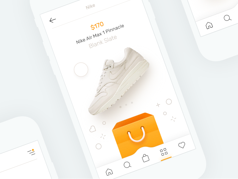 Mobile eCommerce concept