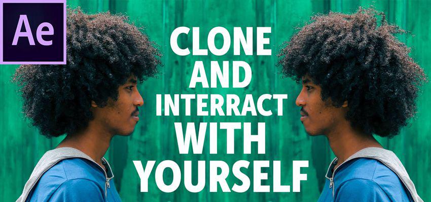 How To Clone Interact with Yourself in After Effects