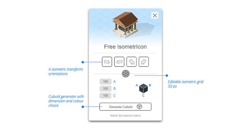 IsometrIcon Generator Plugin Extension