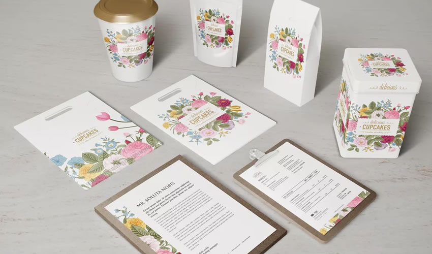 Coffee Identity Branding Mockups PSD Photoshop Free