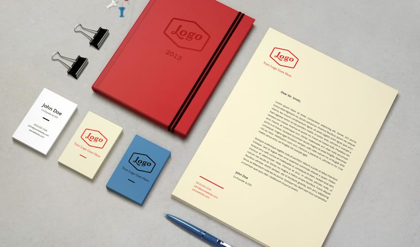 Identity / Branding Mockup Vol.3 PSD Photoshop Free