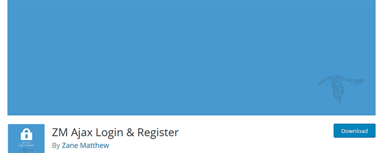 ZM Ajax Login and Register wordpreess plugin free
