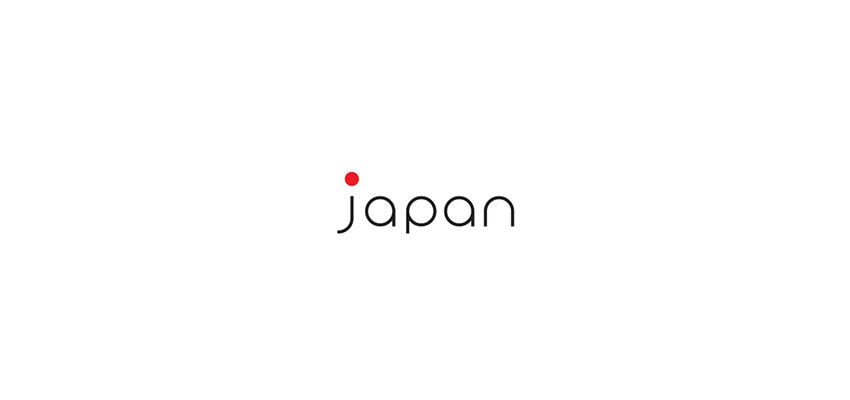Japan clever typography in logo design