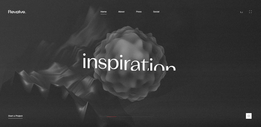 Example of Revolve Studio