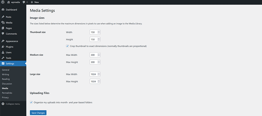The default WordPress image sizes can be wasteful.
